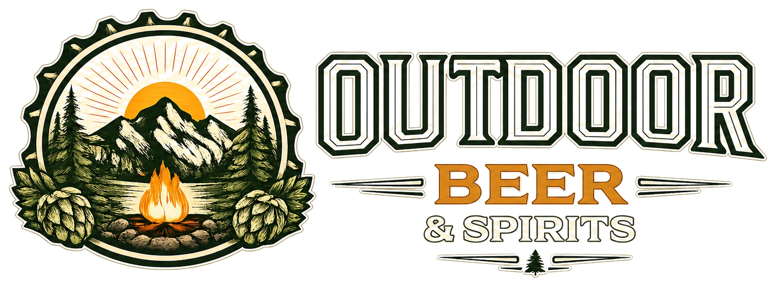 Outdoor Beer logo concept